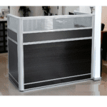 Reception desk workstation, company front desk cashier bar paint baking bar simple front desk office and shop use