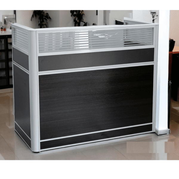 Reception desk workstation, company front desk cashier bar paint baking bar simple front desk office and shop use