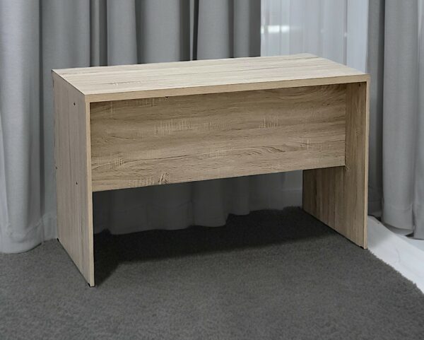 SBF Wooden Writing Table with Three Drawers, Office Table with Lockable Top Drawer, Computer Desk for Study and Work, Ideal Laptop Table for Home and Office, Beige